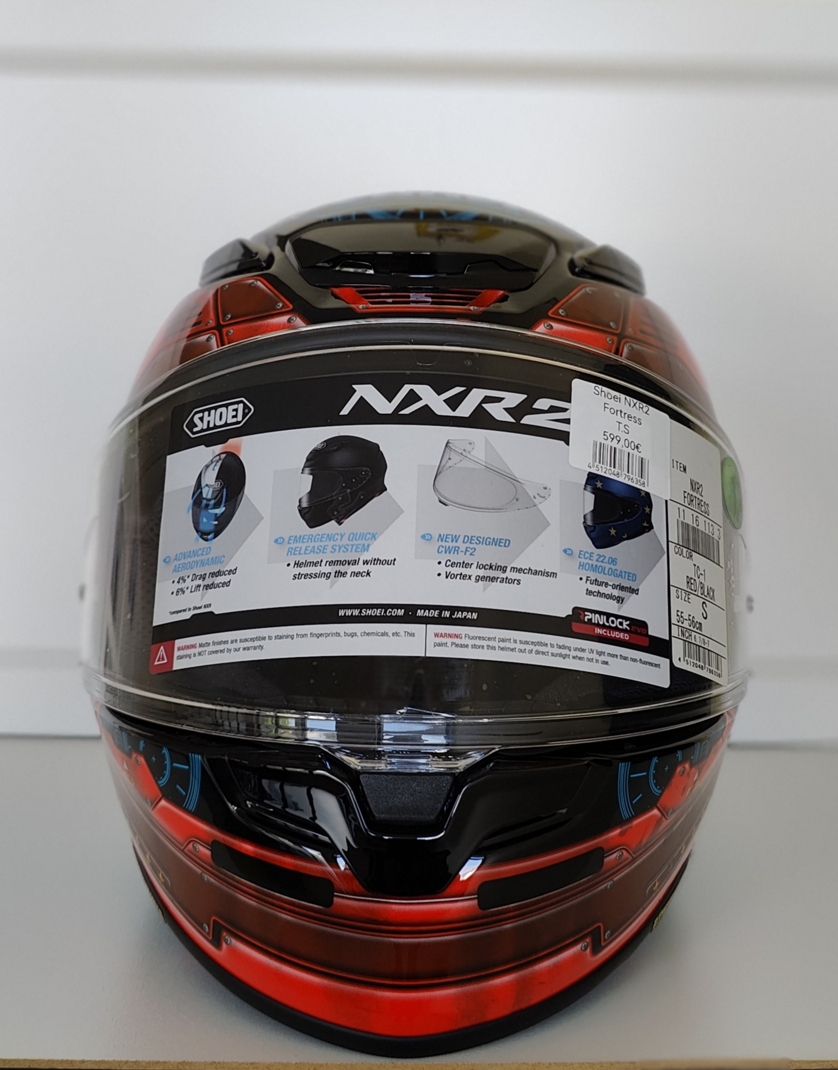 SHOEI NXR2 FORTRESS TC-1