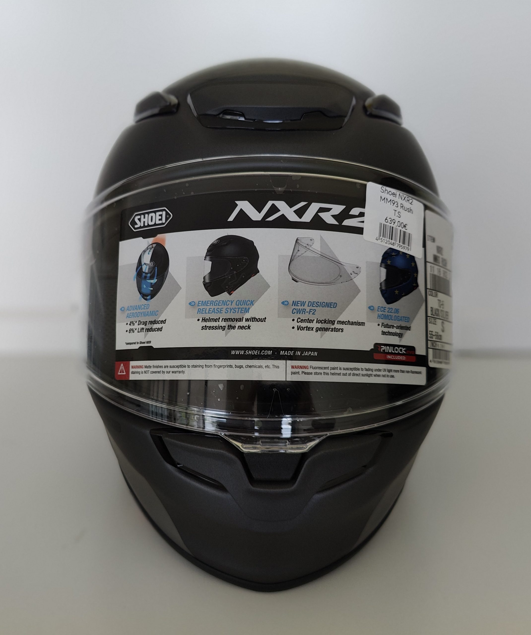 SHOEI NXR2 MM93 RUSH TC-5