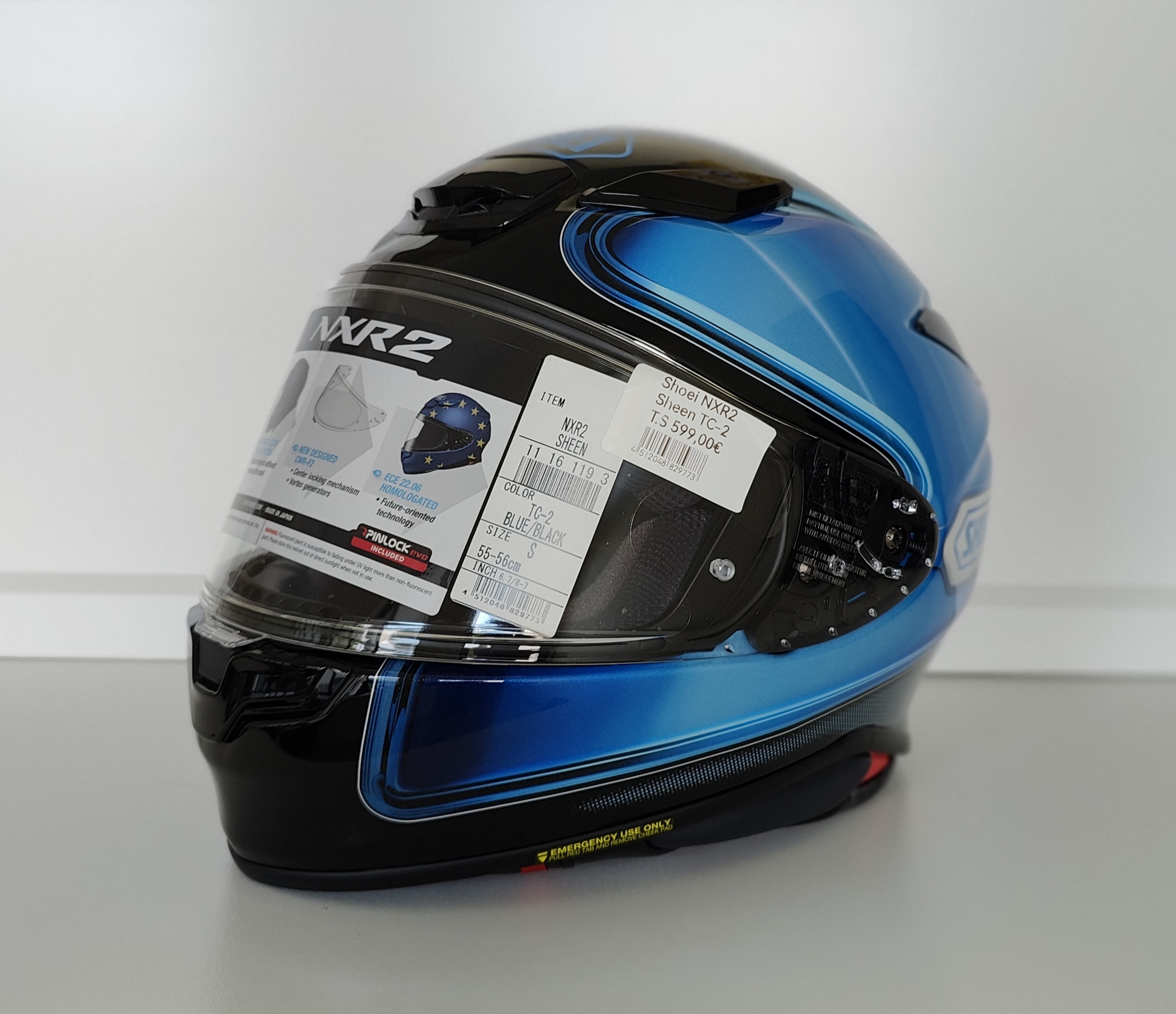 SHOEI NXR2 SHEEN TC-2