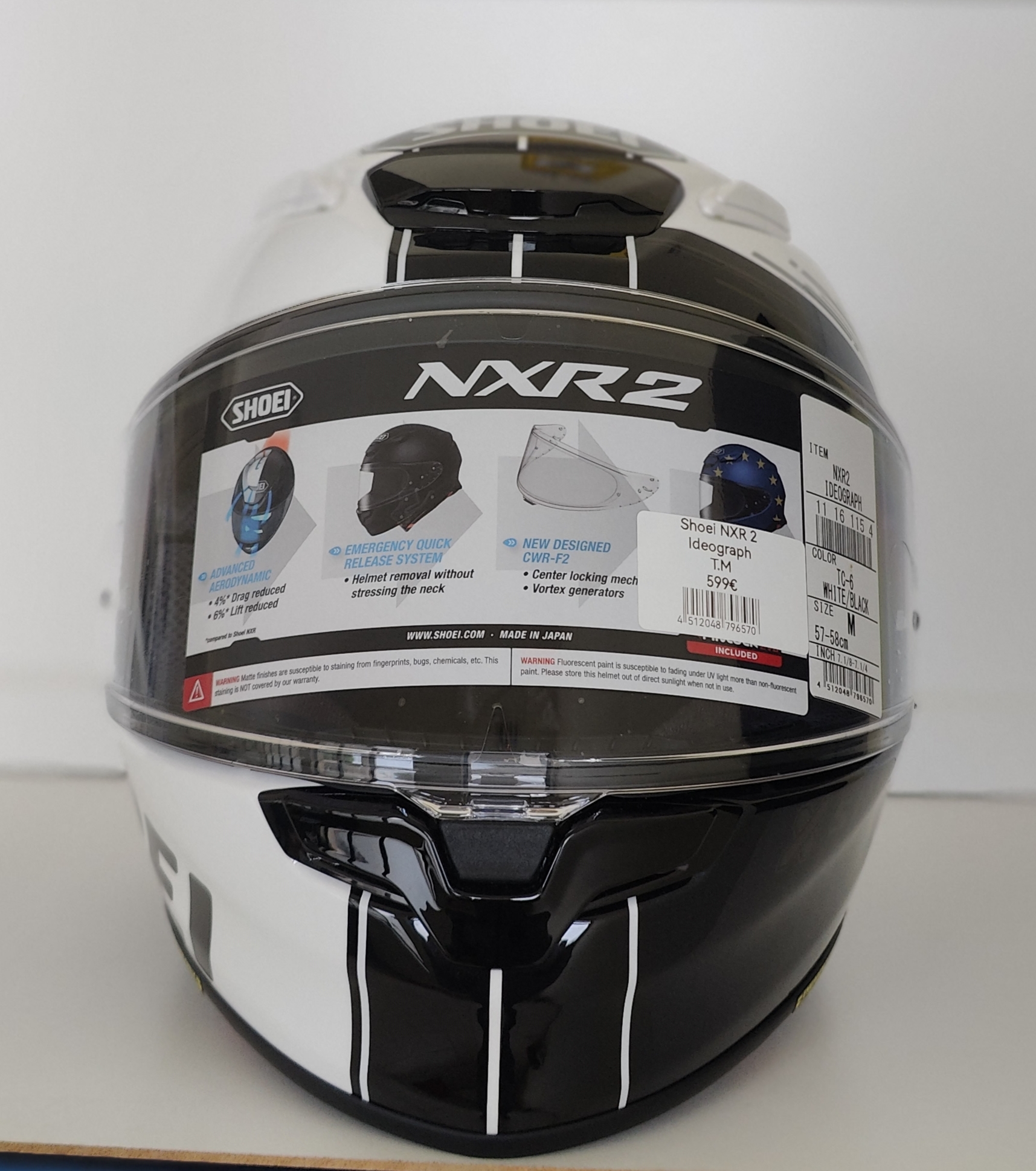 SHOEI NXR2 IDEOGRAPH TC-6